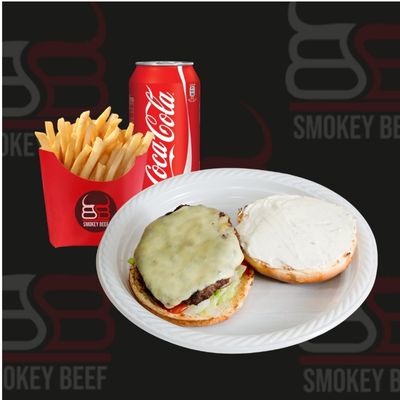 Classic Beef Smash Burger Meal