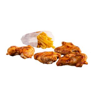 BBQ Wings Meal